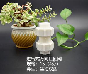 4分進(jìn)氣式萬向止回閥